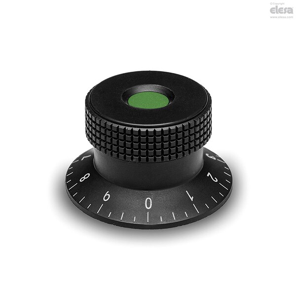 Elesa Flange with graduation and back housing, MBR.30 B-6+FGSP-C17 MBR+FGSP - main